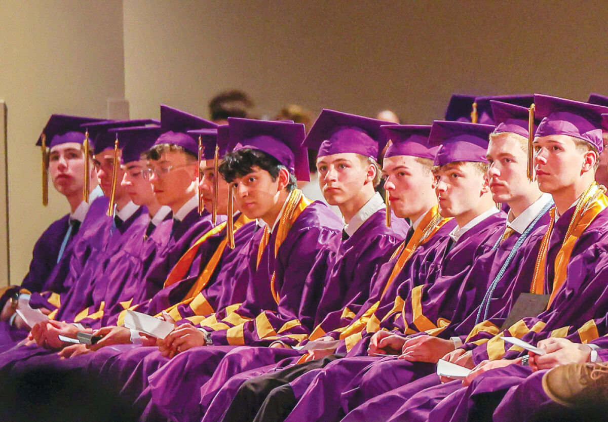  A total of 110 students graduated from De La Salle High School May 16. 