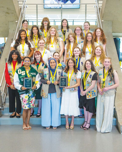  The Girl Scouts of Southeastern Michigan Gold Awards ceremony was held May 17 at the Macomb Community College South Campus in Warren.  