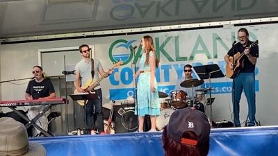  Bob Mervak's band Northgate Drive performs every year at the concert series. 