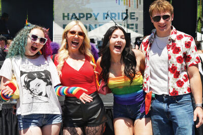  Thousands of people came to Ferndale to celebrate the 16th annual Ferndale Pride. 