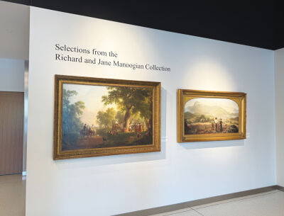  The Manoogian Gallery currently features artworks from the collection of Richard and Jane Manoogian, but it will feature other works  in the future. 