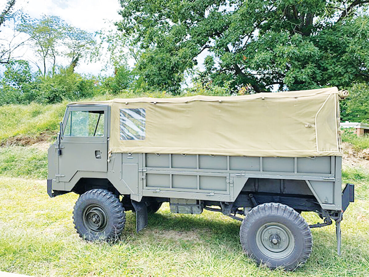  Steven Schechter, of Franklin, has driven his rare British Land Rover 101 Forward Control military vehicle in the Woodward Dream Cruise, the Franklin Labor Day Round Up & Car Show and Battle of the Brits at Orchard Lake St. Mary’s.  