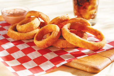 Onion rings are always popular at Big Boy restaurants.