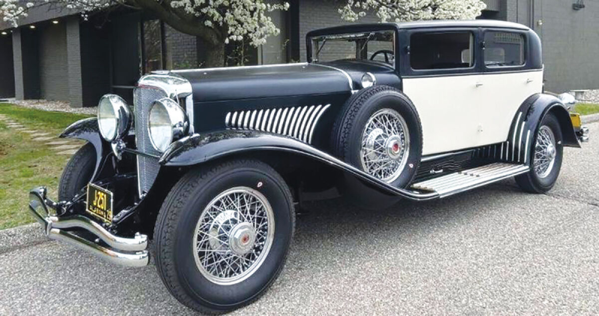  A 1929 Duesenberg Model J Weymann St. Cloud is one of the vehicles that visitors will see at EyesOn Design. 