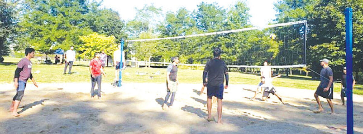  Troy-based nonprofit Hindu Swayamsevak Sangh hosted a volleyball tournament over the summer to raise money and collect school supplies for an elementary school in Flint. 