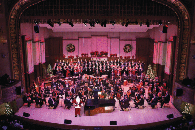  The Detroit Symphony Orchestra will perform a series of “Home for the Holidays” concerts Dec. 16 to 18 at Orchestra Hall in Detroit. 