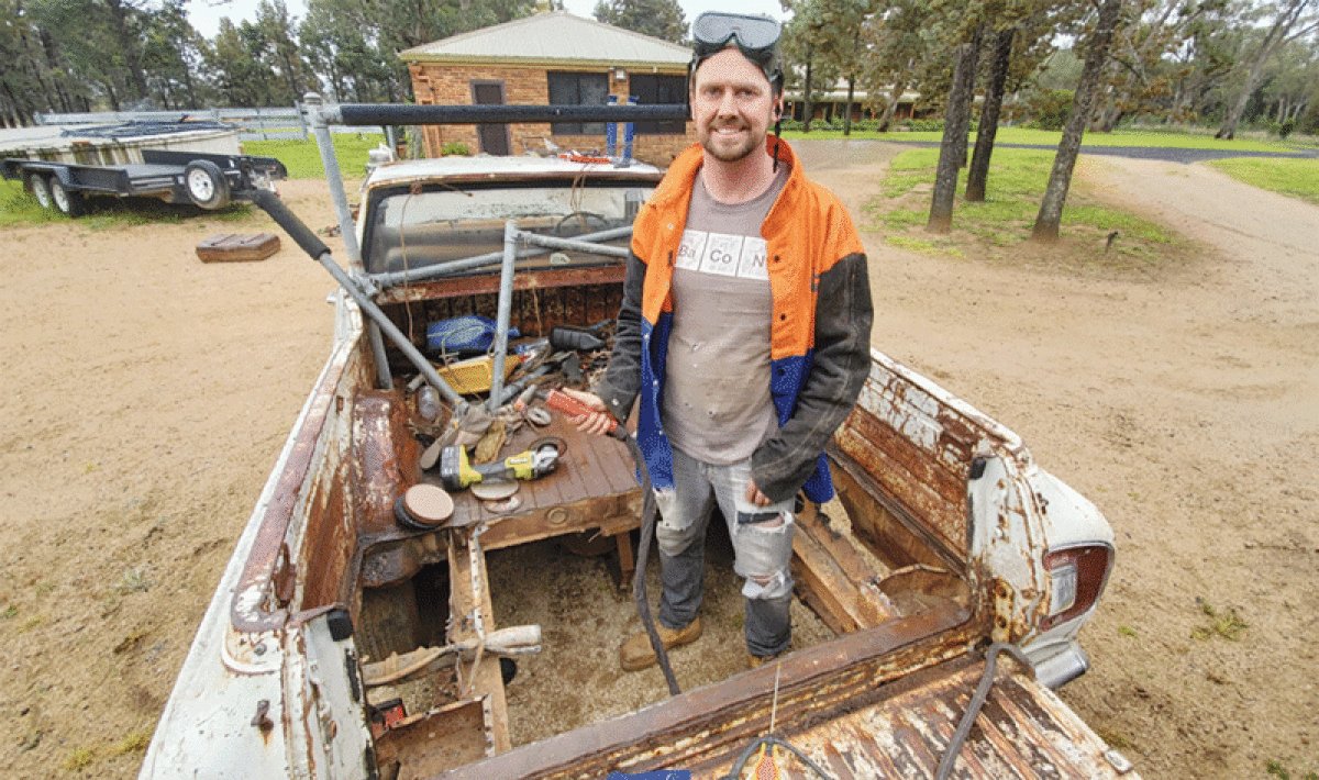  Troy resident David Tracy traveled to the other side of the world to fix up a car, drive it across the Australian Outback, and document the process for his website, The Autopian. 