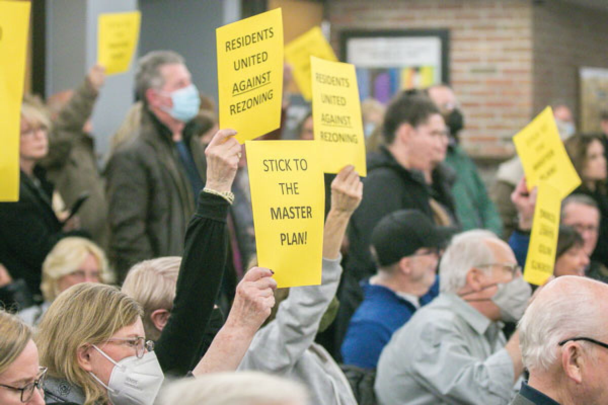  Residents opposed to a proposed development were united at a West Bloomfield Township Board of Trustees meeting Nov. 21. 