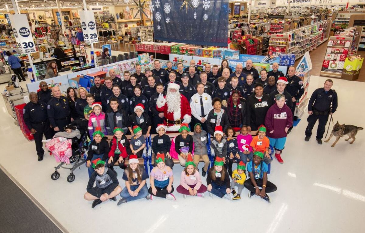  The Fraternal Order of Police Christopher M. Wouters Lodge #124, in conjunction with the Warren Police Department, organized Shop with a Hero, where active duty police officers take children in need Christmas shopping at Meijer stores. 