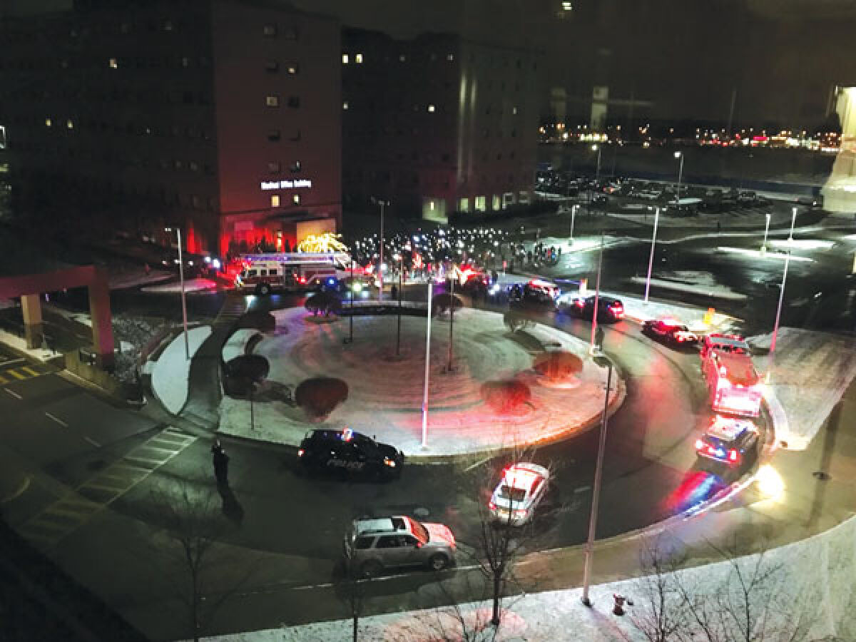  Moonbeams for Sweet Dreams will continue at Beaumont Children’s Hospital until Dec. 24. Attendees of the event come to show their support for pediatric patients by shining beams of light to the unit’s windows. 
