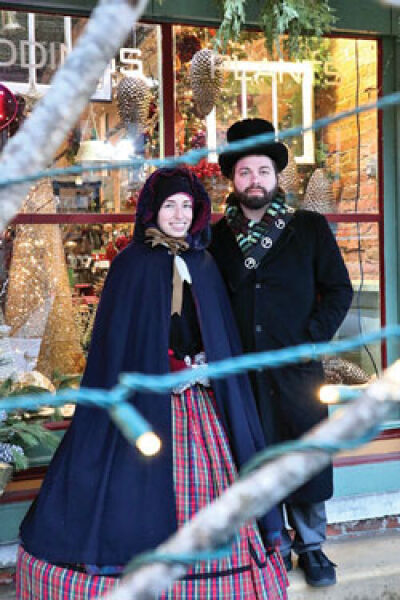  Samm and Tommy Giorlando, of Warren, will entertain with other members of Simply Dickens Dec. 23 at the Halfway Schoolhouse in Eastpointe. 