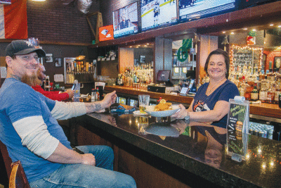  Customers are served at the Irish Tavern in Madison Heights. 
