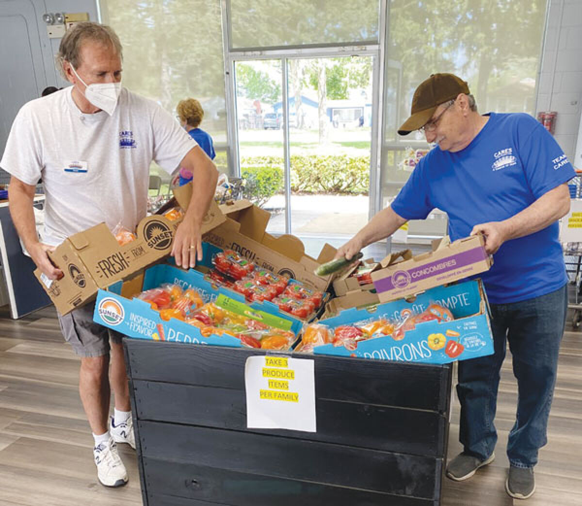  Many nonprofits and charities are experiencing a shortage of volunteers. This affects many of their efforts to help those in need, such as the food pantry and market run by CARES of Farmington Hills, pictured. 
