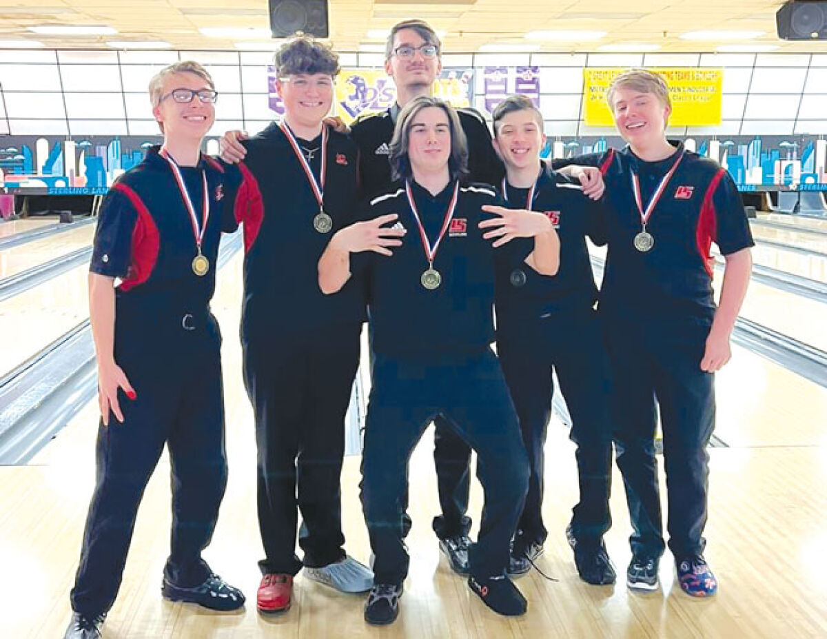  Lake Shore High School boys bowling took first place in the Macomb County Bowling Championships Team Tournament on Jan. 14 at Sterling Lanes in Sterling Heights. 