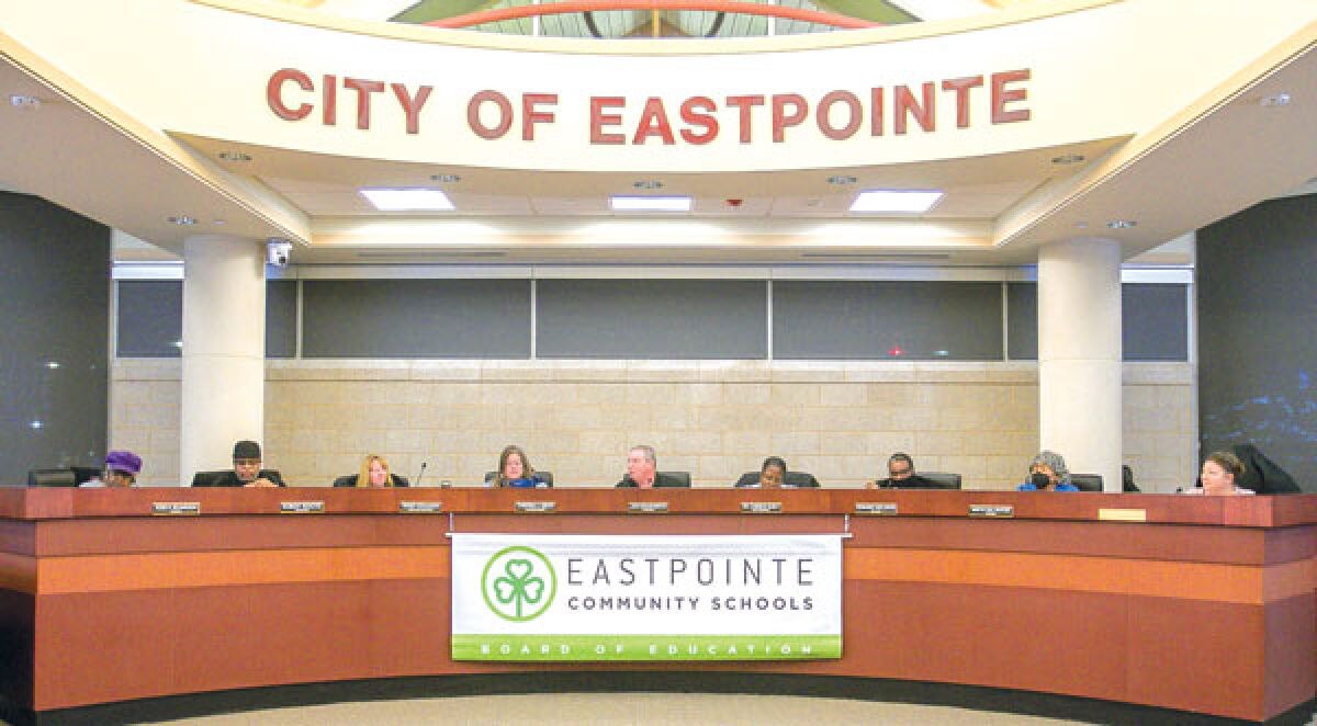  At the Jan. 9 Eastpointe Community Schools Board of Education meeting, the school board voted unanimously to adopt the strategic plan for the district. The strategic plan is available on the district’s website at eastpointeschools.org. 