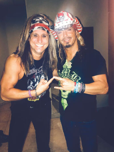  RockStar vocalist and showman Ken Lewandowski got to meet one of his music idols — Bret Michaels, of Poison — during a show. 