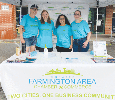  The Greater Farmington Area Chamber of Commerce held a Health and Wellness Expo. 