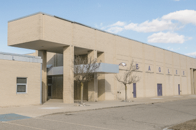  Madison High School will receive a new roof along with new mechanical systems upgrades, including air conditioning, as part of renovations currently getting underway.  