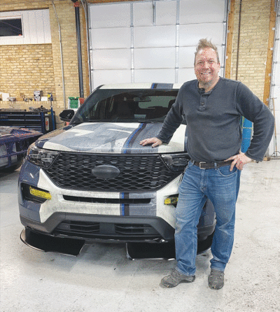  Royal Oak resident Murray Pfaff will be taking his 2021 Ford Explorer ST to Detroit Autorama. 