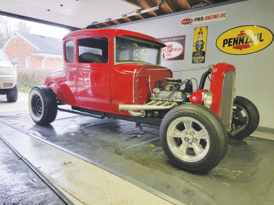  Jake Sippl’s 1930 Ford Model A — which has  been transformed into a bona fide hot rod — will be shown during Autorama this year. 