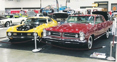  During 2022’s Autorama, two vehicles owned by  Howard and Maurya Kay were featured — a 1963 Pontiac  Grand Prix and a 1971 Mach 1 Ford Mustang. This year, the Kays will be displaying the Mach 1 along with a  1973 Ford Mustang convertible.  