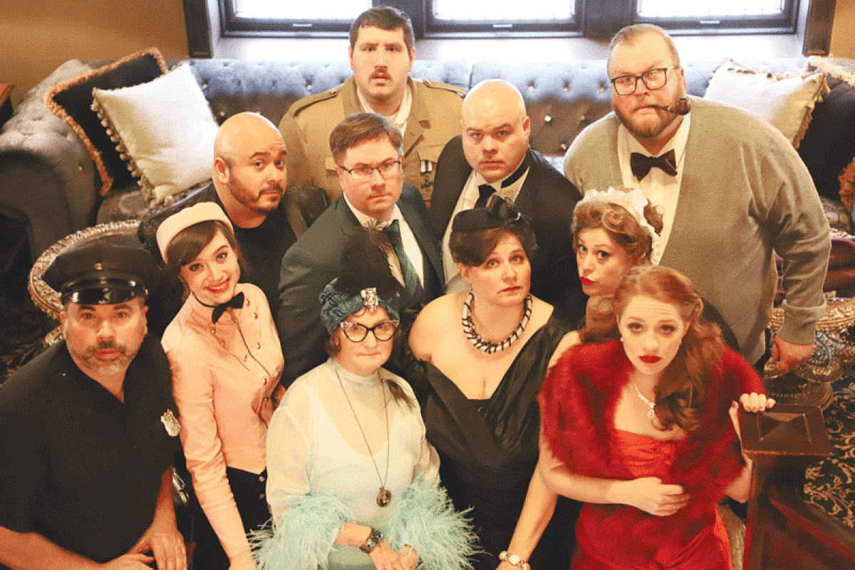  Grosse Pointe Theatre’s “Clue: On Stage” merges suspense with laughs. 