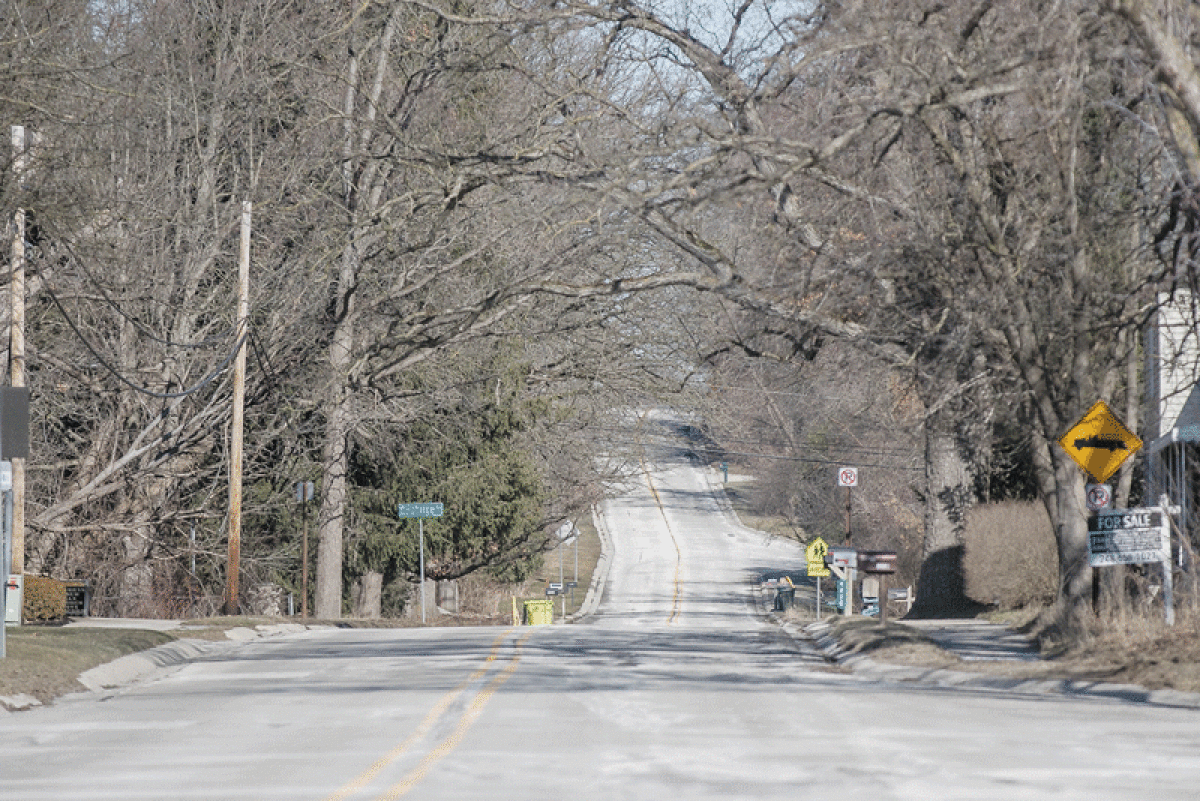  Collins Road, from Orion Road to Buell Road, is one of four possible routes for new safety paths in Oakland Township. Photo taken on Collins Road, at Orion Road, in Oakland Township. 