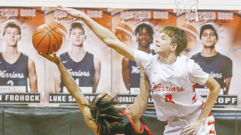 Brother Rice boys basketball claims league title