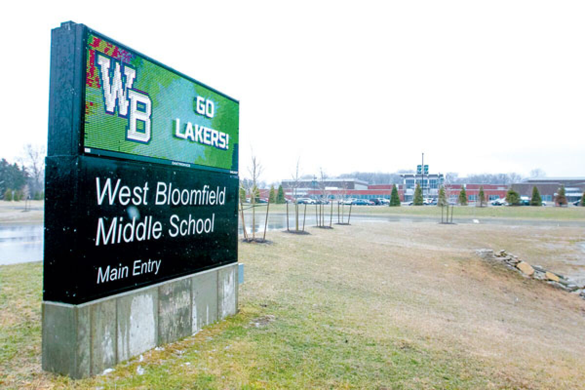  A bond proposal from the West Bloomfield School District is set to be on ballots in May. 
