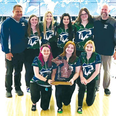  Macomb Dakota girls bowling took first place in the Michigan High School Athletic Association Region 4 championship at 5 Star Lanes on Feb. 24. 