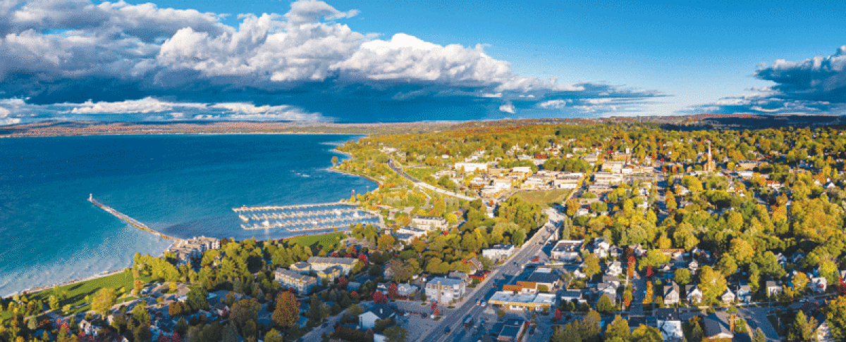 Northern Michigan towns like Petoskey are popular with vacation home buyers. 