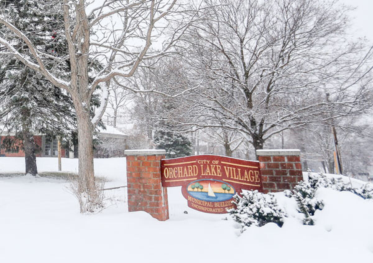  According to Orchard Lake Mayor Norm Finkelstein, one thing that is missing in the city is housing for its aging population. One potential site that has been considered is on the grounds of Orchard Lake City Hall. 