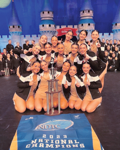  Eisenhower dance competed at the Universal Dance Association National Dance Team Championship Feb. 3-5 at the ESPN Center in Orlando. 