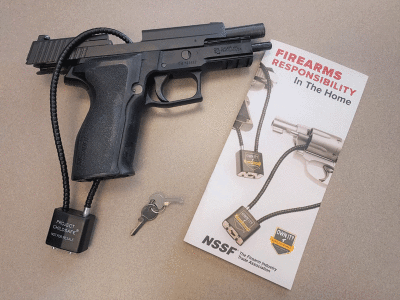  June is Gun Violence Awareness Month, and the Birmingham Police Department is acknowledging it by distributing free gun locks to the community. 