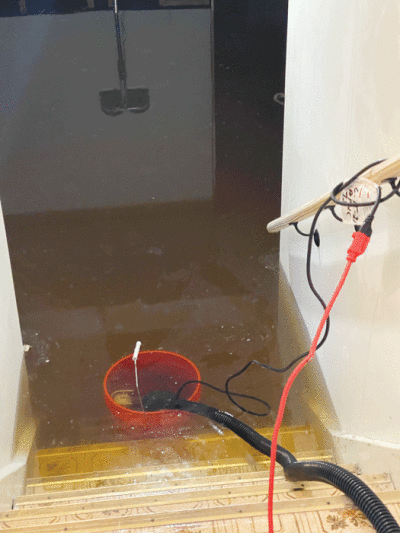  Spring rains and melting snow can raise the risks  of flooding — particularly in basements. 