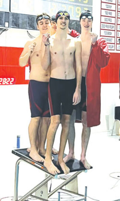  The St. Clair Shores Lake Shore boys swim and dive team earned its first outright league win in program history. 