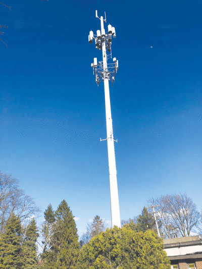  T-Mobile will be adding antennas to the communications tower behind Grosse Pointe Farms City Hall on Kerby Road. 