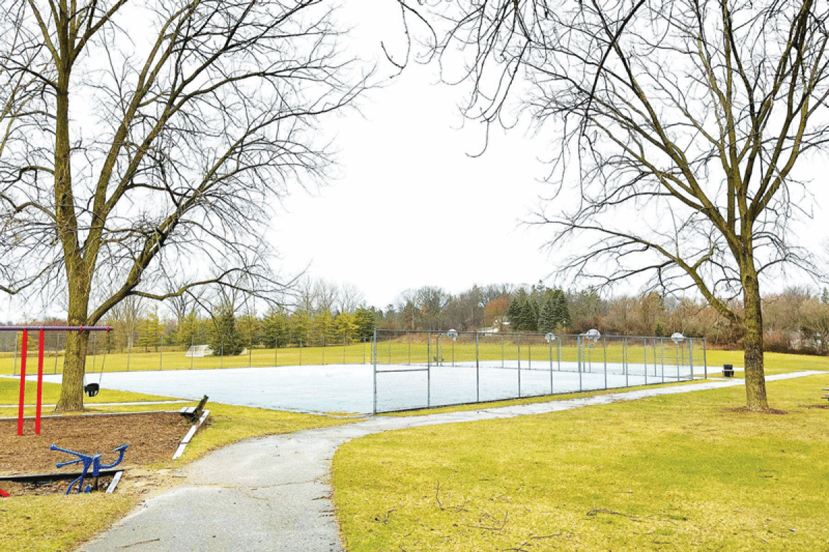 One tennis court at Avondale Park will be replaced with four pickleball courts this summer, while the second tennis court will be rebuilt.  