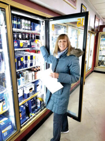  Troy Community Coalition Executive Director Nancy Morrison regularly heads out into the community to foster a positive relationship with liquor and tobacco retailers to encourage them to always ensure they are not selling to minors. 
