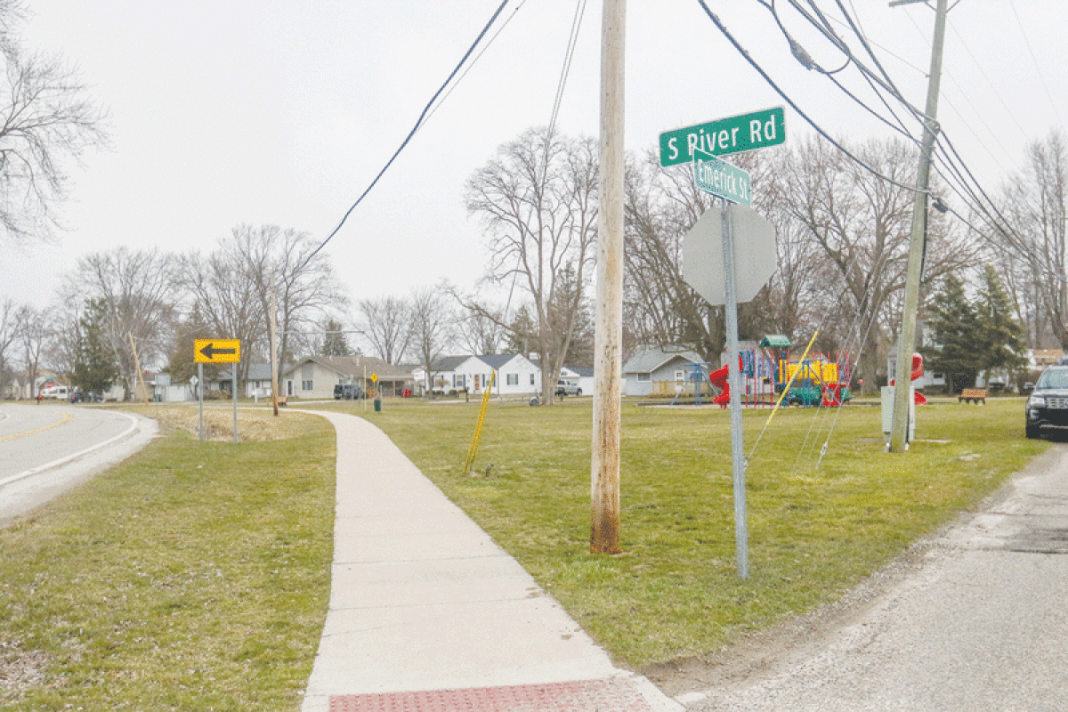  Emerick Road Park is at the corner of South River Road and Emerick Street, near the Harrison Park plat the township is looking to get rid of.  