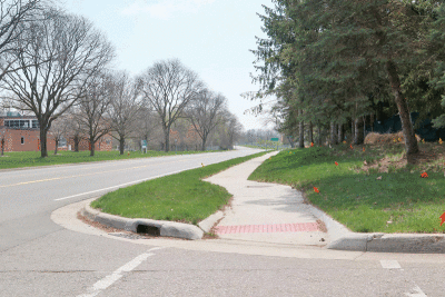  The new shared use path is partially funded by a Transportation Alternatives Program grant.  