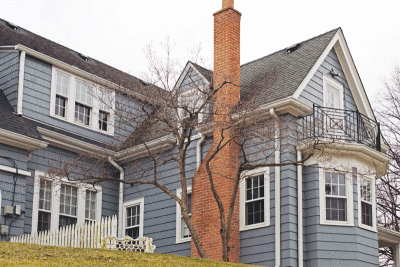  The Allen House was designed in 1926 and is now undergoing a restoration project on its historic windows.  