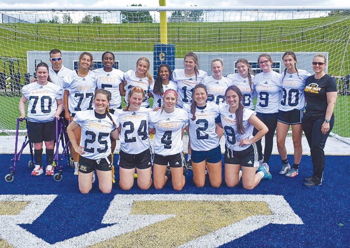  Madison Heights Bishop Foley United, a co-op girls flag football team with Clawson High School, was scheduled  to face Rochester Community Schools at Ford Field on May 7, after press time. 