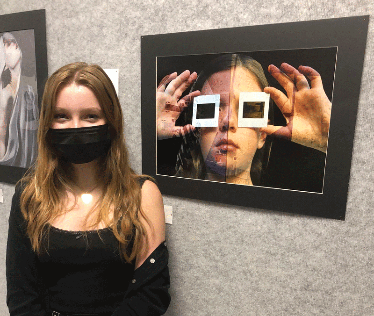  “Slide Eye,” an award-winning photo by Grosse Pointe South High School student Vivian Leech, was chosen for the poster for the Wayne County Student Art Exhibition at the Detroit Institute of Arts. 