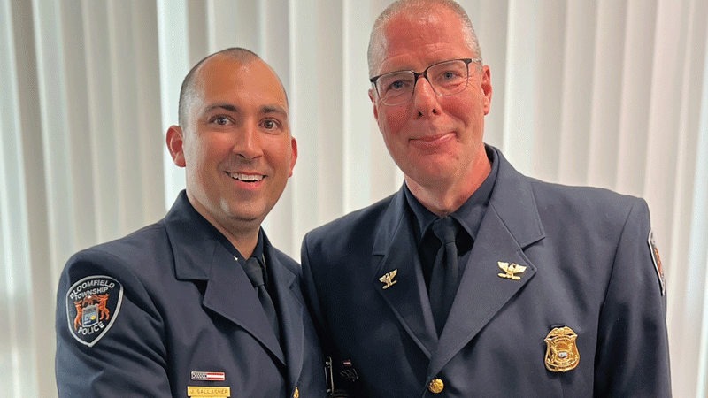 New police chief takes the reins in Bloomfield Township