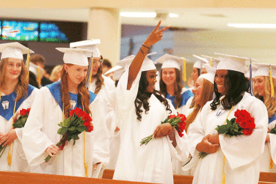  The Regina High School Class of 2023 celebrated the moment.  