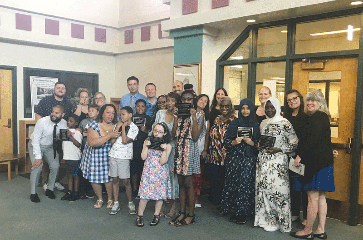  Eleven Center Line Public Schools students received Turn Around awards this year.  