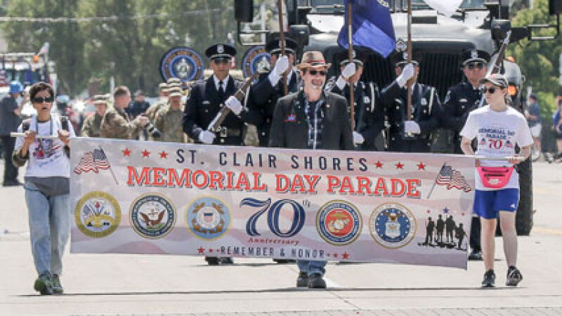 St. Clair Shores Memorial Day parade celebrates service, sacrifice