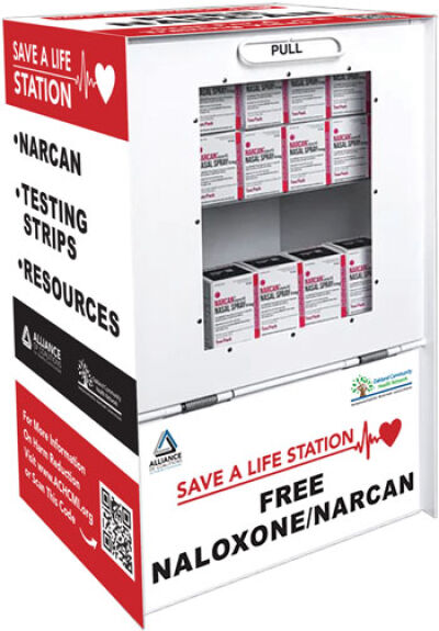  Save a Life stations can help save the lives of individuals who have overdosed on drugs. The stations were set to be dispersed at various locations in West Bloomfield and are free of charge. 