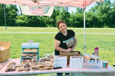  Junie Pie’s Baking Co., from Madison Heights, and its owner, Jacqueline Weber, have taken part in the Troy Farmers Market since its first year. 